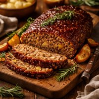 Rosemary Apple Meatloaf
