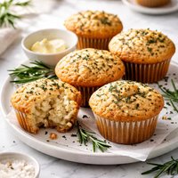 Rosemary Buttermilk Muffins