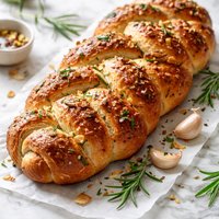 Rosemary Garlic Braid or Bread