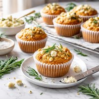 Rosemary Goat Cheese Muffins