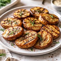 Rosemary Grilled Potato Slabs