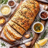 Rosemary Pepper Parmesan Bread