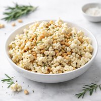 Rosemary Popcorn with Pine Nuts