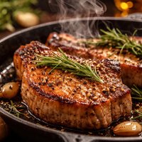 Rosemary Pork Chops Brined