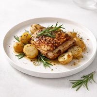 Rosemary Roasted Chicken with Potatoes