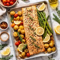 Rosemary Roasted Salmon