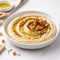 Rosted Garlic Hummus