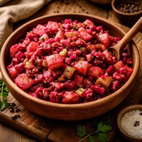 Rosy Beet and Potato Salad