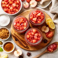 Rosy Crabapple or Apple Pie Filling Freeze or Can