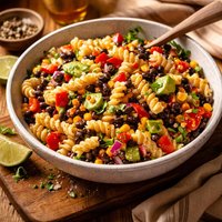 Rotini and Black Bean Salad