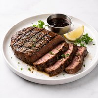 Round Steak with Beer Marinade for the Grill