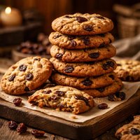 Rozijnen Koekjes Raisin Cookies