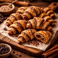 Rugelach Cinnamon Chocolate Twist Cookies