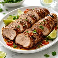 Rum Yum Roast Pork Tenderloin