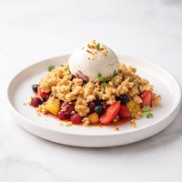 Rumble in the Jungle Mixed Fruit Crumble