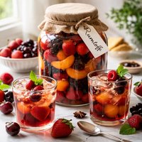 Rumtopf Traditional German Fruit Preserve Beverage