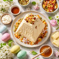 Russian Easter Dessert Pashka