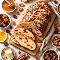 Russian Honey and Dried Fruit Bread