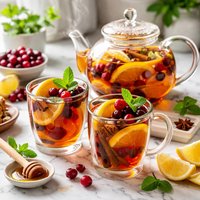 Russian Tea with Fruit