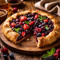 Rustic Berry Tart