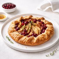 Rustic Cranberry Pear Galette
