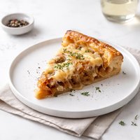 Rustic Melted Onion and Cheese Picnic Pie