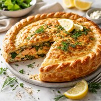 Rustic Salmon Pie