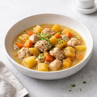 Rutabaga and Chicken Stew