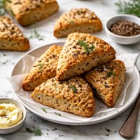 Rye Caraway Scones