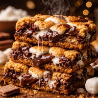 S Mores Cookie Bars