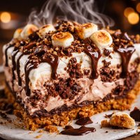 S Mores Ice Cream Pie