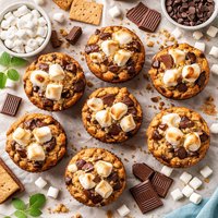 S Mores Muffins
