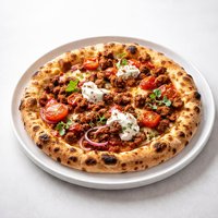 Safari Pizza with Harissa