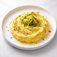 Saffron and Leek Mash