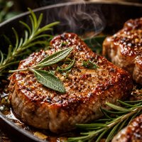 Sage and Rosemary Pork Chops