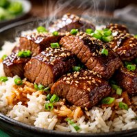 Sake Steak and Rice