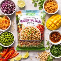 Salad Topper by Fresh Use W Tangled Thai Salad Zwt 9