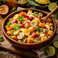 Saladi Ya Matunda African Tropical Fruit Salad