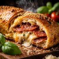 Salami Cheese Bread