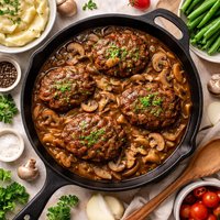 Salisbury Steak or Round Steak