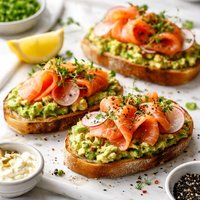 Salmon and Avocado Sandwiches