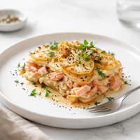 Salmon and Potato Casserole
