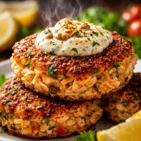 Salmon Cakes with Remoulade