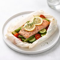 Salmon En Papillote