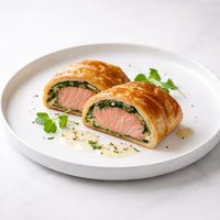 Salmon in Pastry