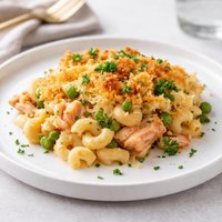 Salmon Macaroni Casserole