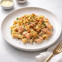 Salmon Pasta Bake