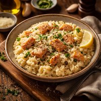 Salmon Risotto