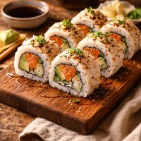 Salmon Sushi Roll