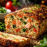 Salmon Vegetable Loaf